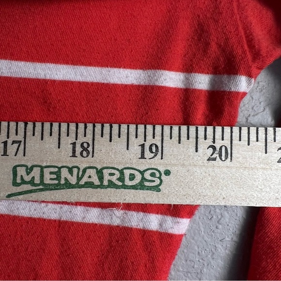 Nautica Orange Relaxed 3/4 Sleeve Top - Picture 5 of 5